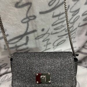 Jimmy Choo / Cross Body Bag Glitter Autentic And Distribution Bag.